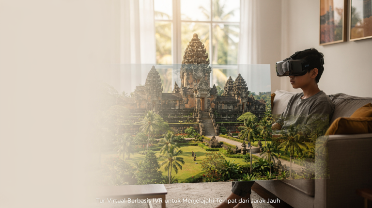 Tur Virtual Berbasis VR untuk Menjelajahi Tempat dari Jarak Jauh